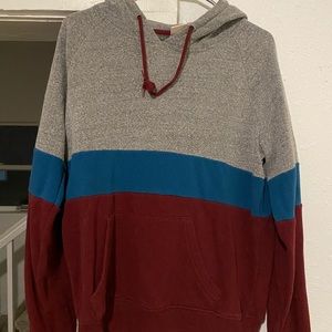 Zumiez Zine Tri-Colored Hoodie